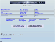 Tablet Screenshot of hp2.wright-weather.com